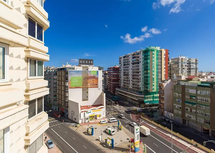 Bright Townhouse - Views - 5 Min Walk To The Lägenhet Las Palmas de Gran Canaria